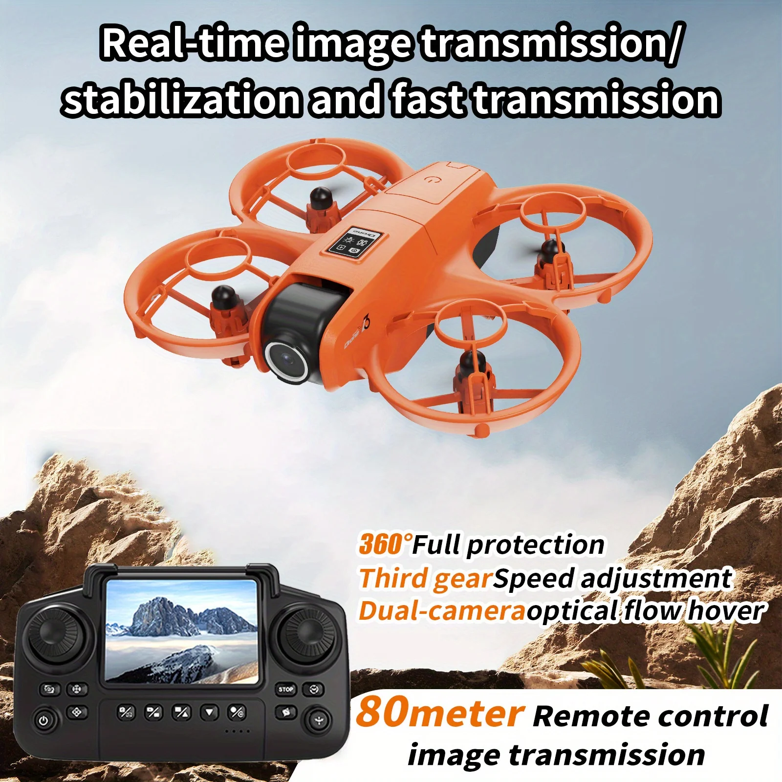 YL3 Foldable Travel Drone, HD  - Drone Battery Case 评论和价格