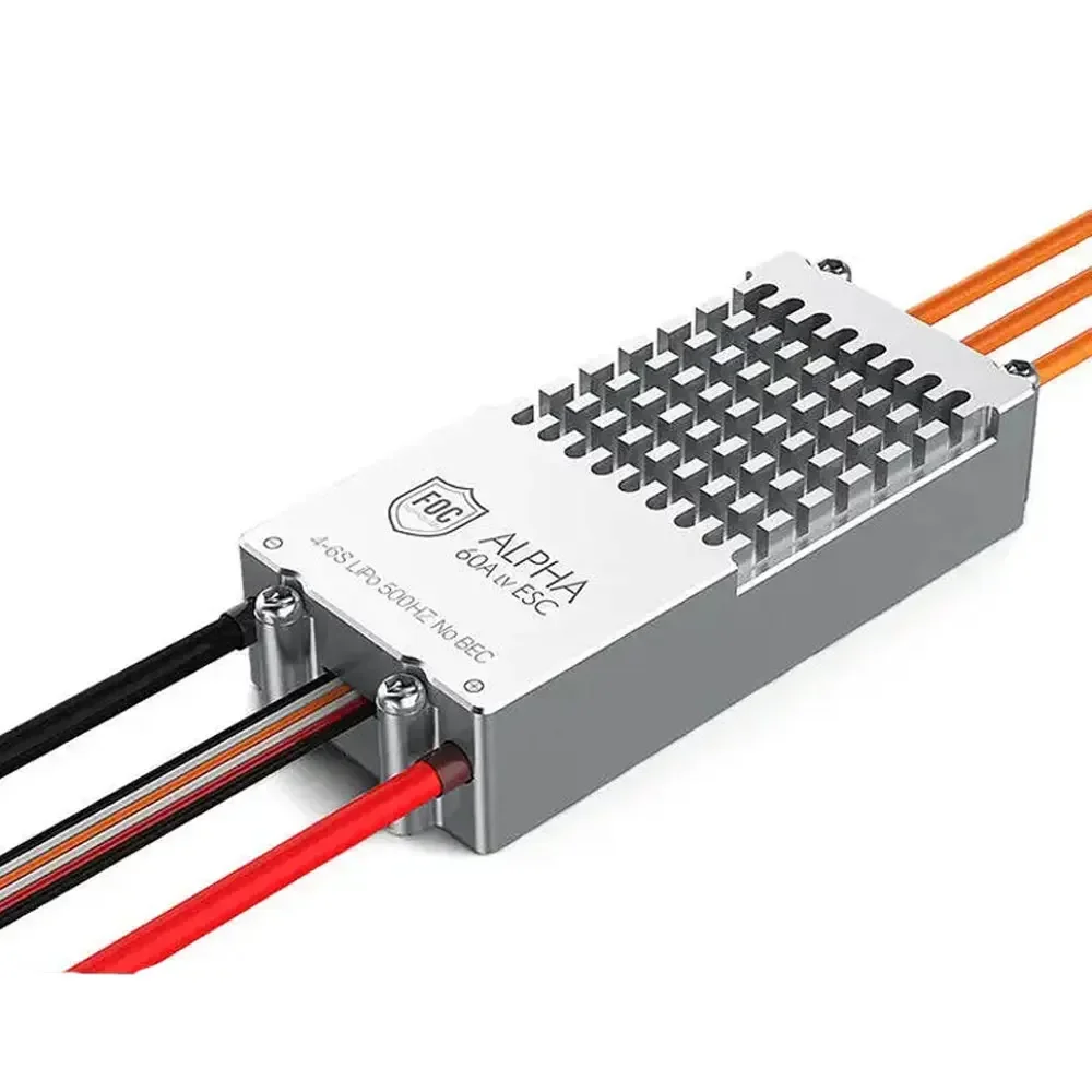 T-Motor ALPHA 60A 6S FOC ESC - - Drone Battery High Voltage 评论和价格